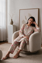 Embroidered Kurta Trouser - 3231