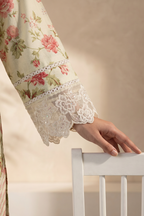 Embroidered Kurta Trouser - 3233
