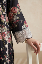 Embroidered Kurta Trouser - 3234