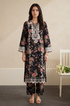 Embroidered Kurta Trouser - 3234