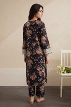 Embroidered Kurta Trouser - 3234