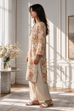 Embroidered Kurta Trouser - 3322