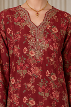 Embroidered Kurta Trouser - 3324