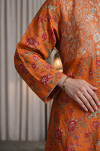 Embroidered Kurta Trouser - 3338
