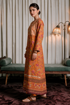 Embroidered Kurta Trouser - 3338
