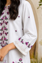 Embroidered Kurta Trouser - 3354