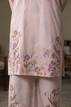 Embroidered Kurta Trouser - 3646