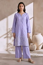 Embroidered Kurta Trouser - 3701