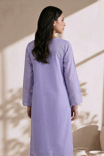Embroidered Kurta Trouser - 3701