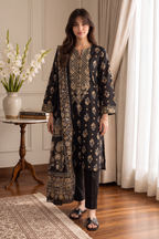 Embroidered Kurta Dupatta Trouser - 1959