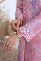 Embroidered Kurta Dupatta Trouser - 1960