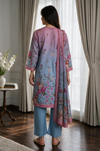 Embroidered Kurta Dupatta Trouser - 1963