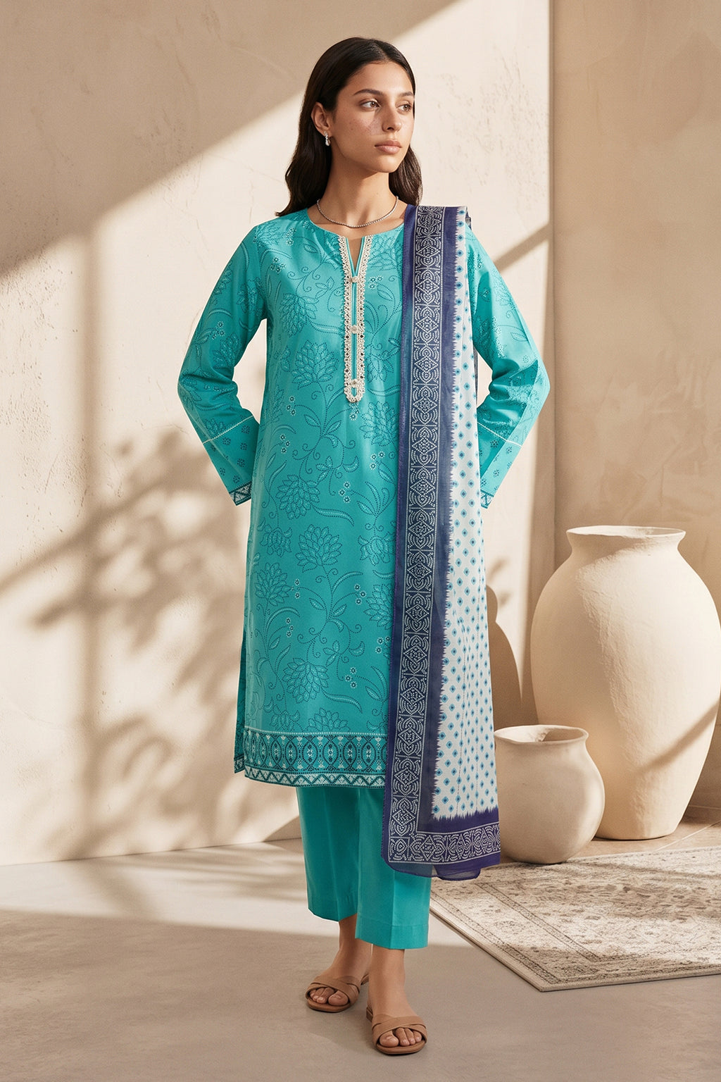 Kurta Dupatta - 2137