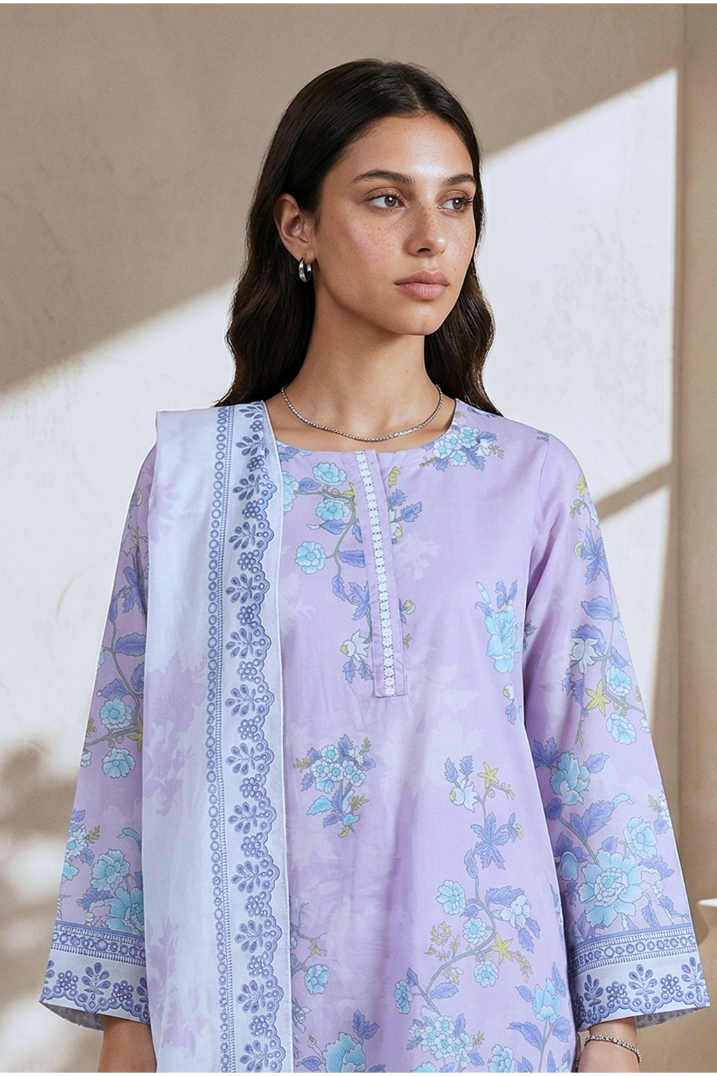 Kurta Dupatta Trouser - 2138
