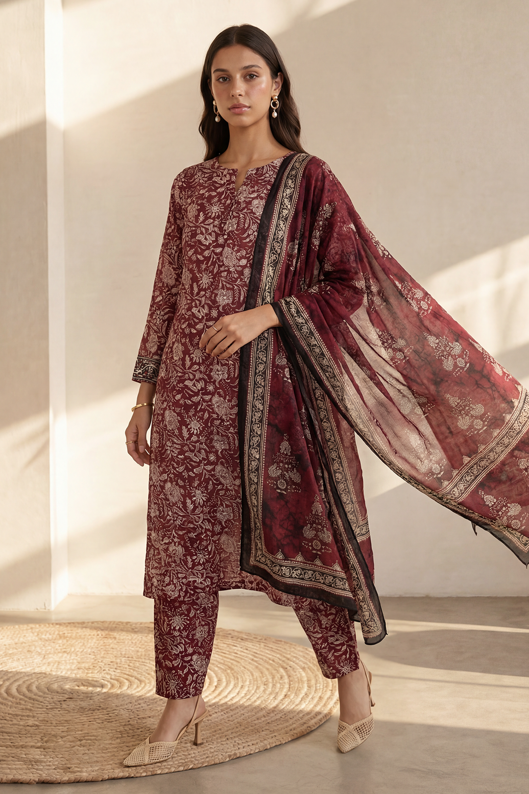 Kurta Dupatta Trouser - 2139
