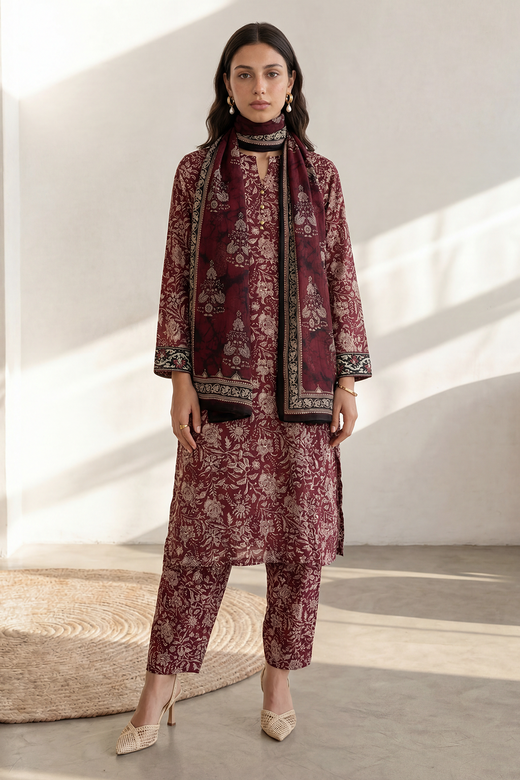 Kurta Dupatta Trouser - 2139