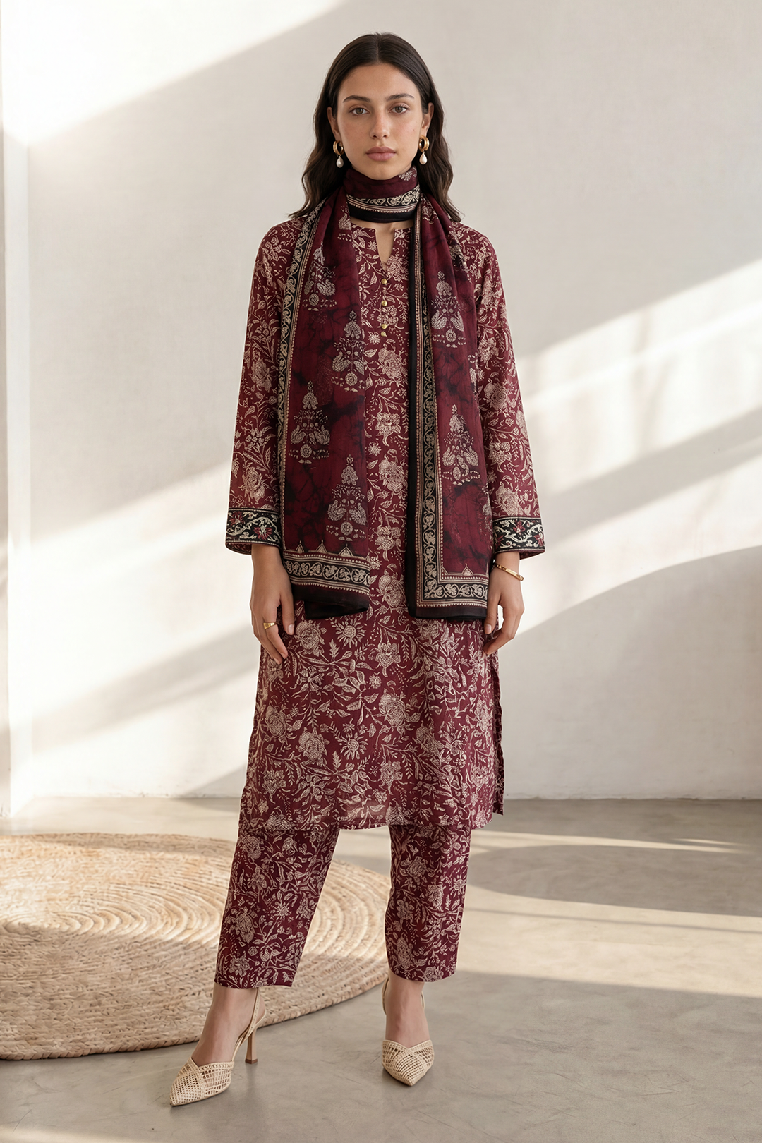 Kurta Dupatta Trouser - 2139