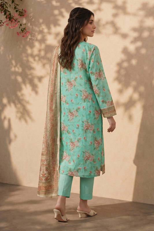 Kurta Dupatta Trouser - 2141