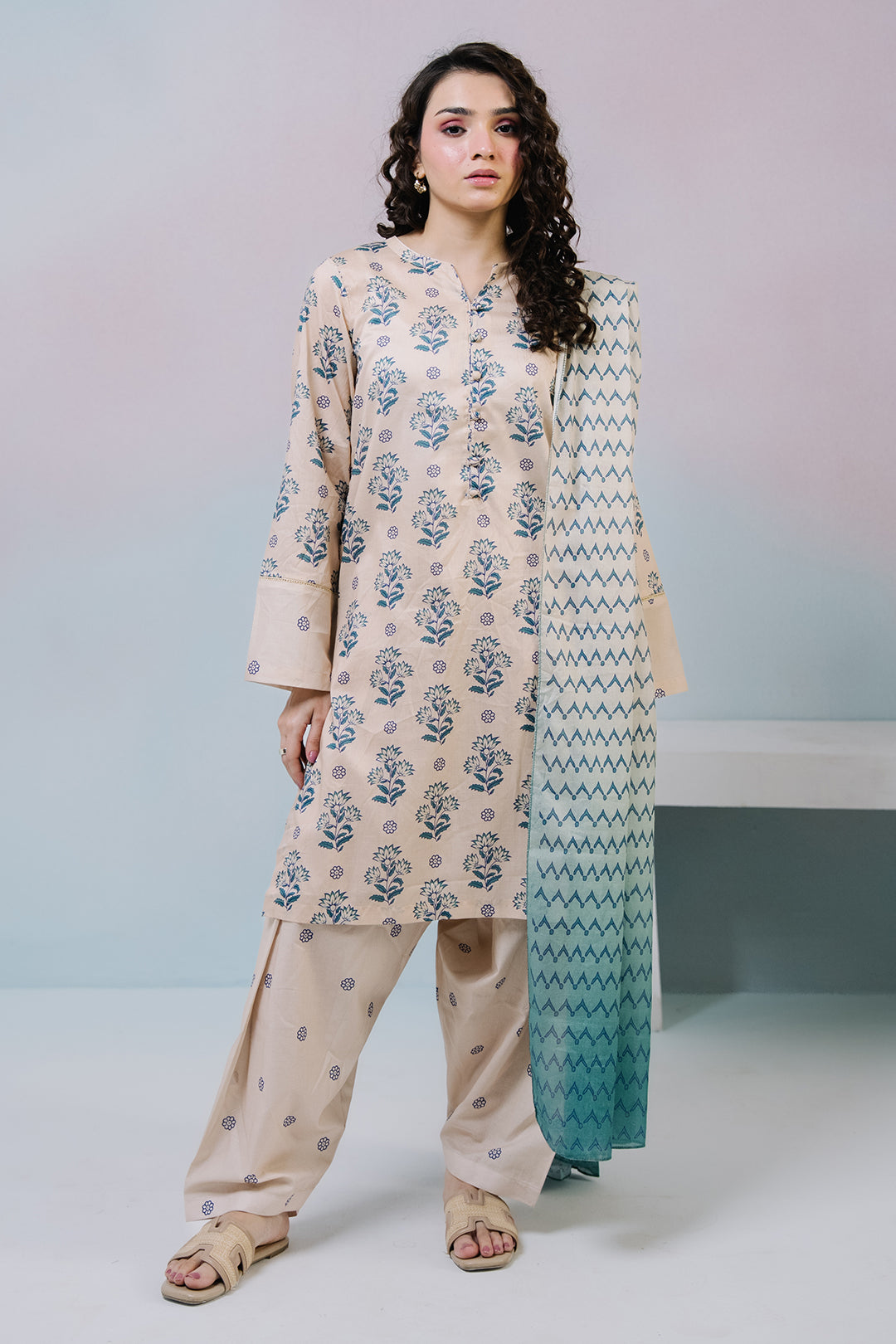Kurta Dupatta Trouser - 2142