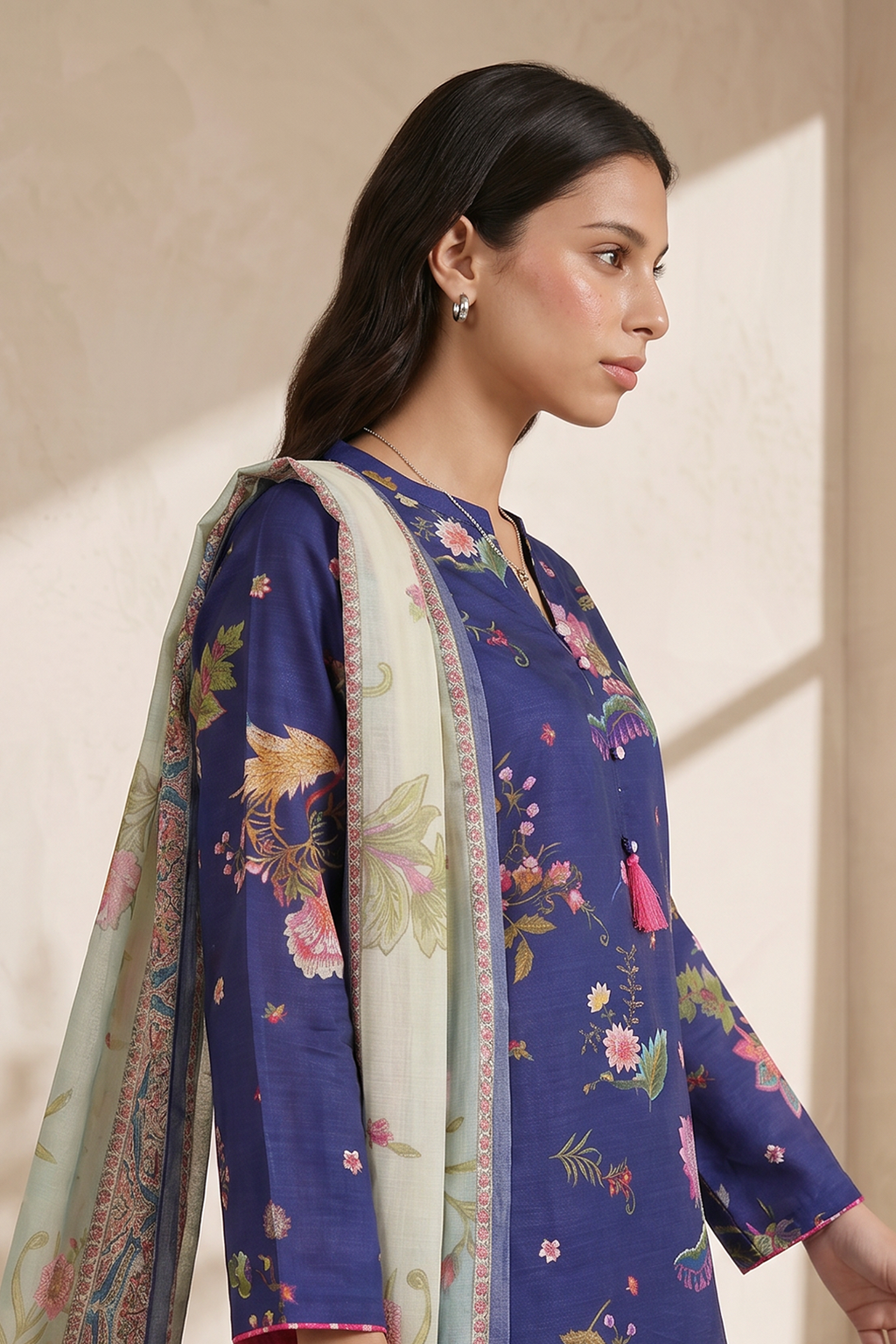 Kurta Dupatta Trouser - 2143