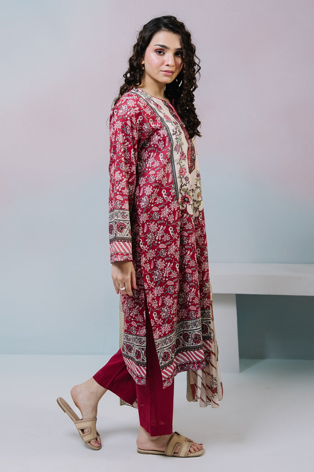 Kurta Dupatta Trouser - 2145