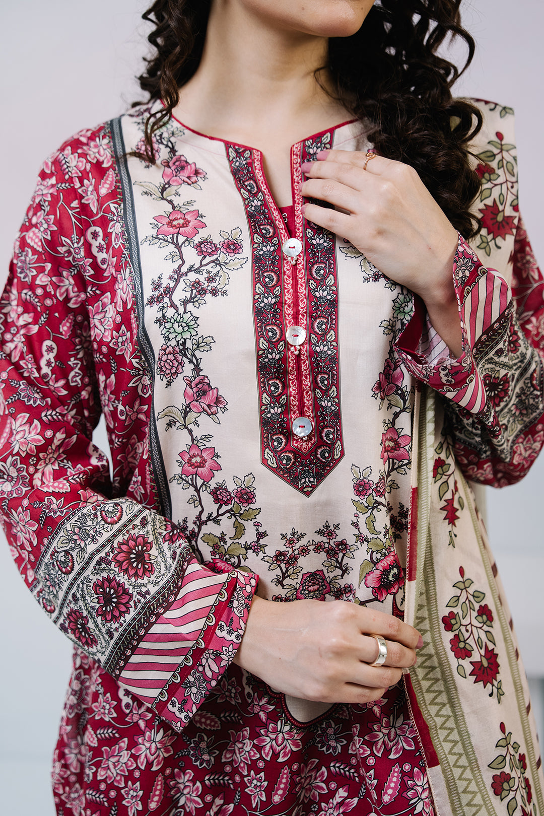Kurta Dupatta Trouser - 2145
