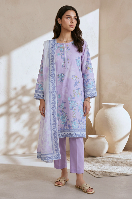 Kurta Dupatta Trouser - 2148