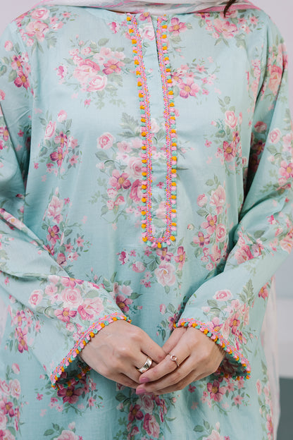 Kurta Dupatta Trouser - 2150