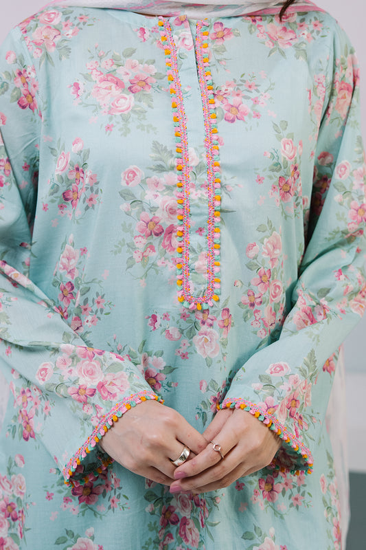 Kurta Dupatta Trouser - 2150