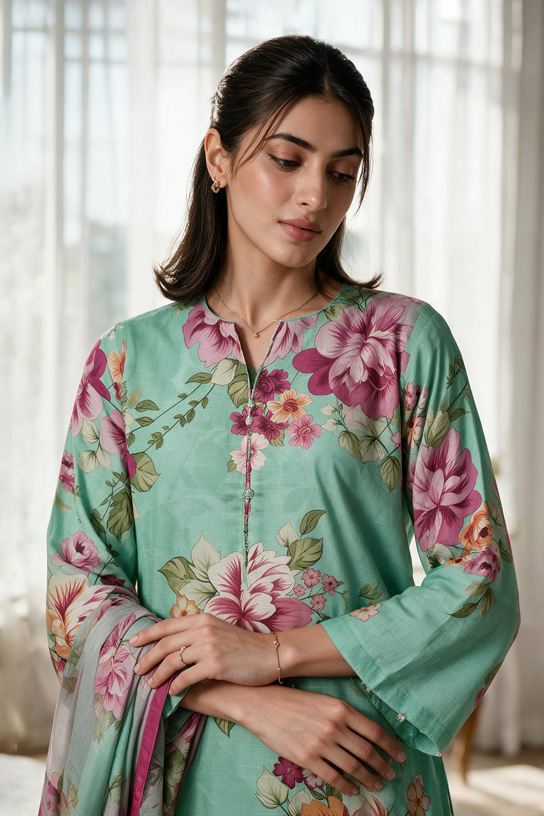 Kurta Dupatta Trouser - 2151