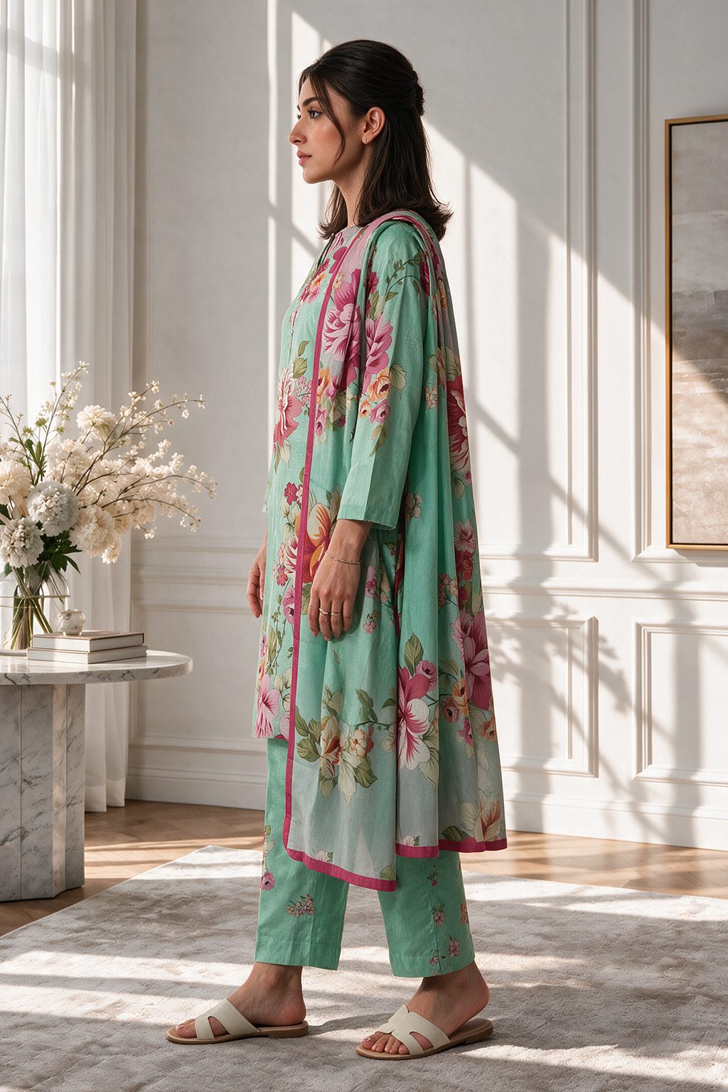 Kurta Dupatta Trouser - 2151
