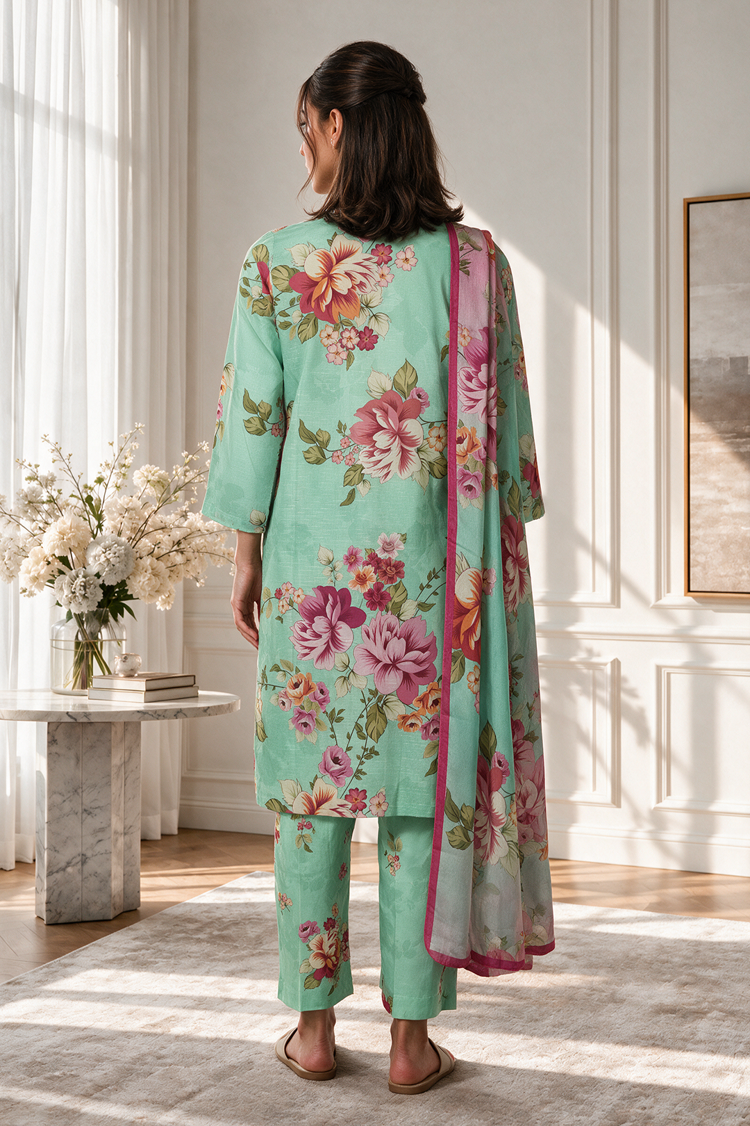 Kurta Dupatta Trouser - 2151
