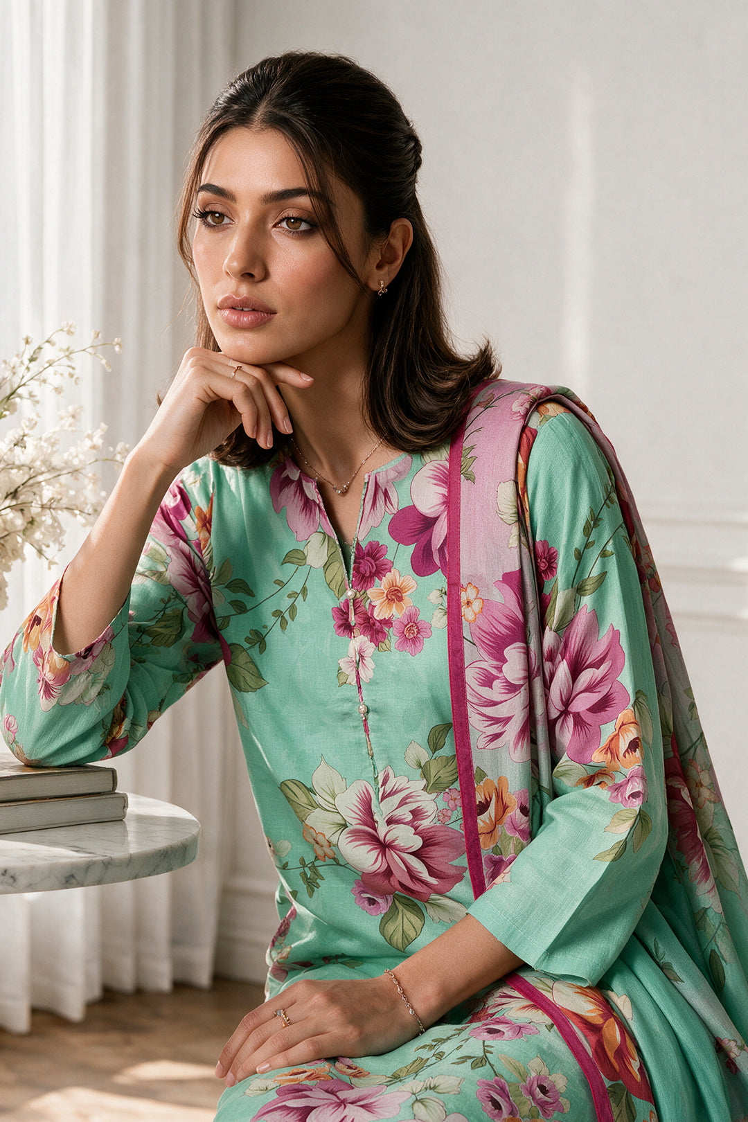 Kurta Dupatta Trouser - 2151