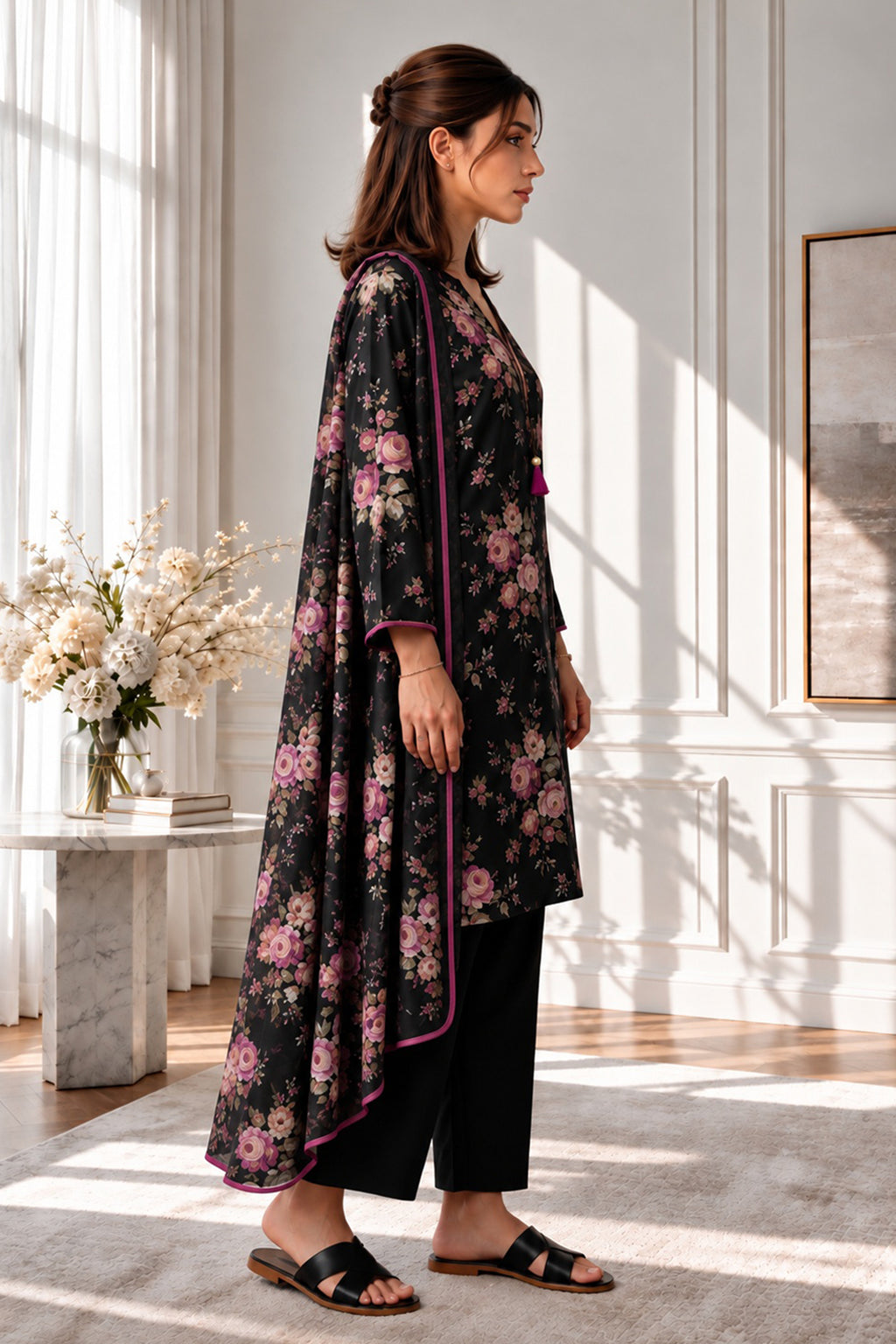 Kurta Dupatta Trouser - 2153