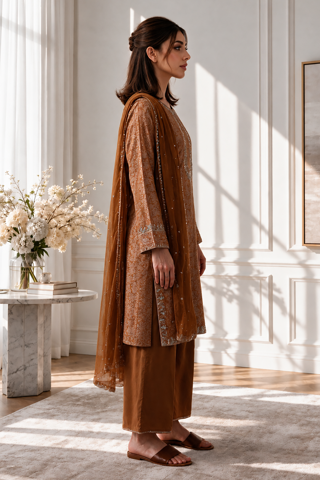 Kurta Dupatta Trouser - 2153