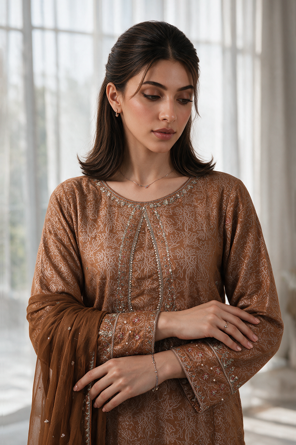 Kurta Dupatta Trouser - 2153