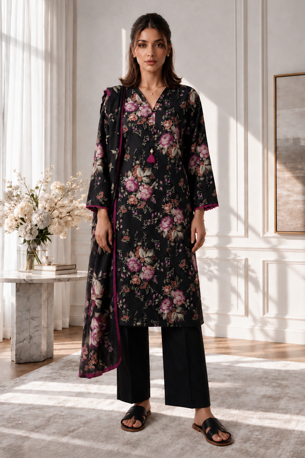 Kurta Dupatta Trouser - 2153