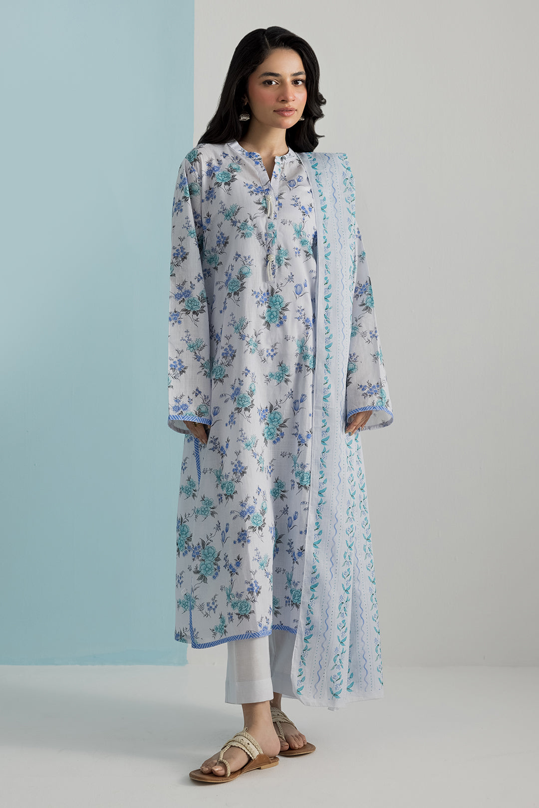 Kurta Dupatta Trouser - 2154