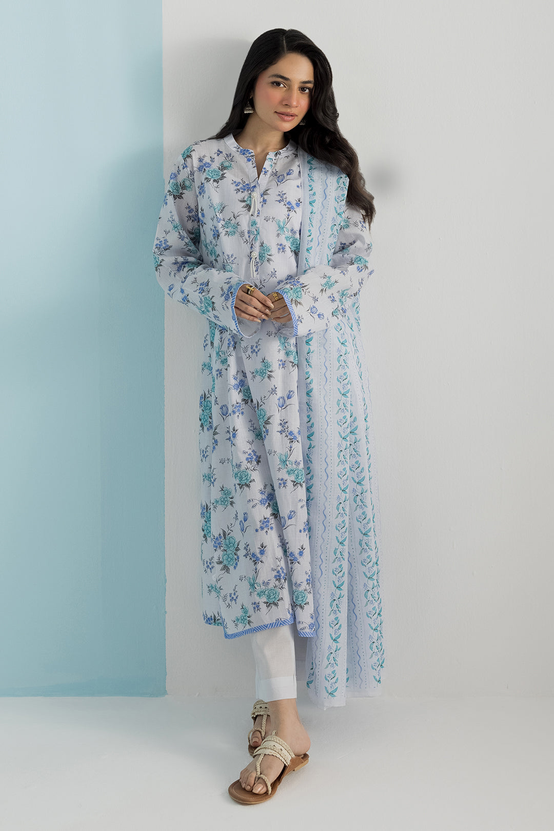 Kurta Dupatta Trouser - 2154