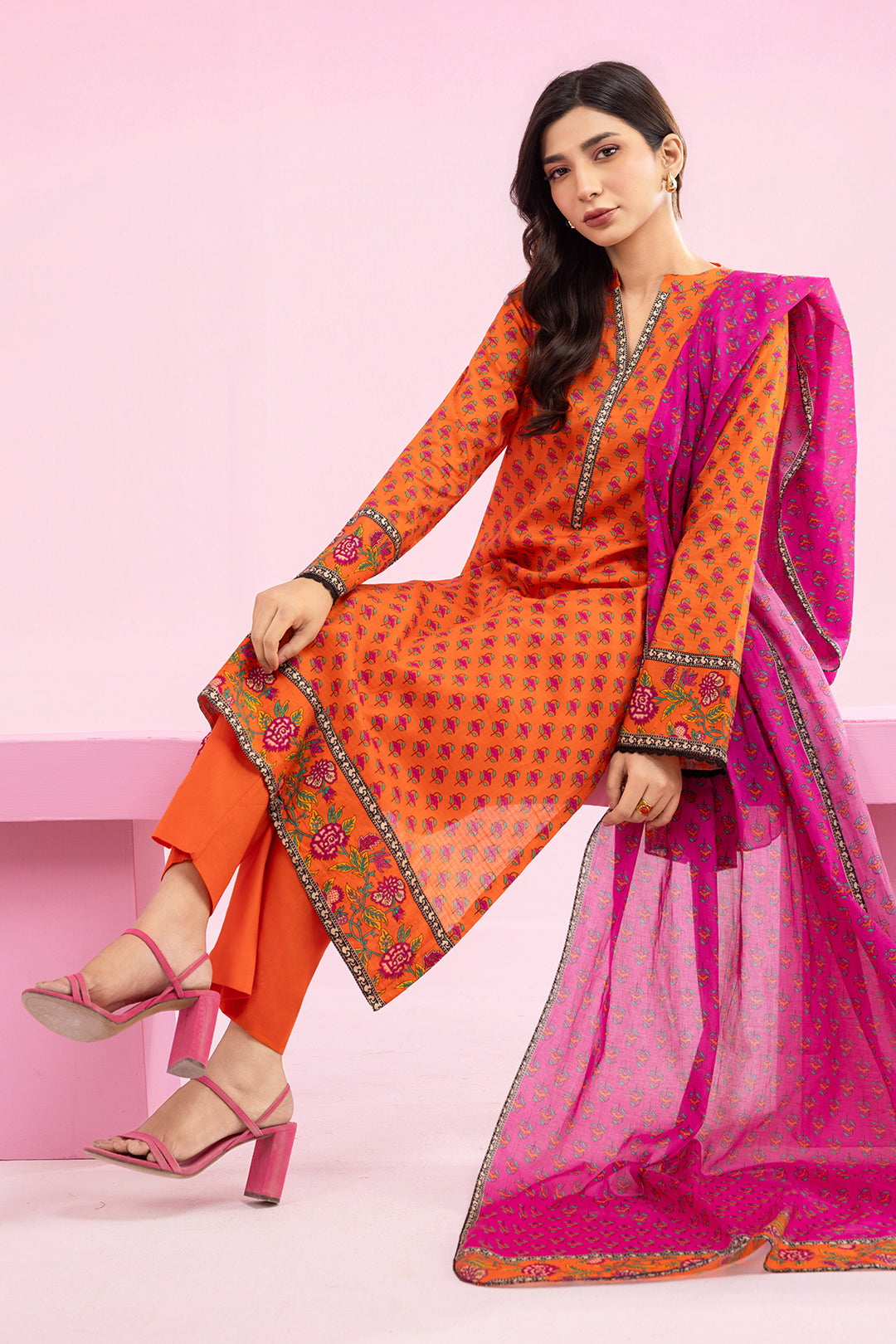 Kurta Dupatta Trouser - 2158