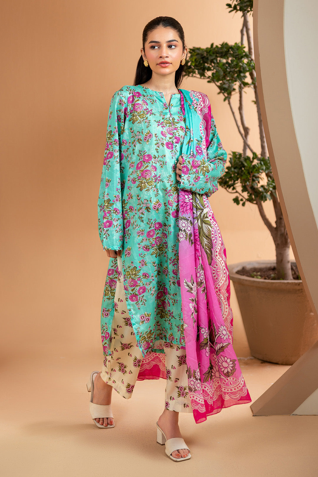 Kurta Dupatta Trouser - 2161