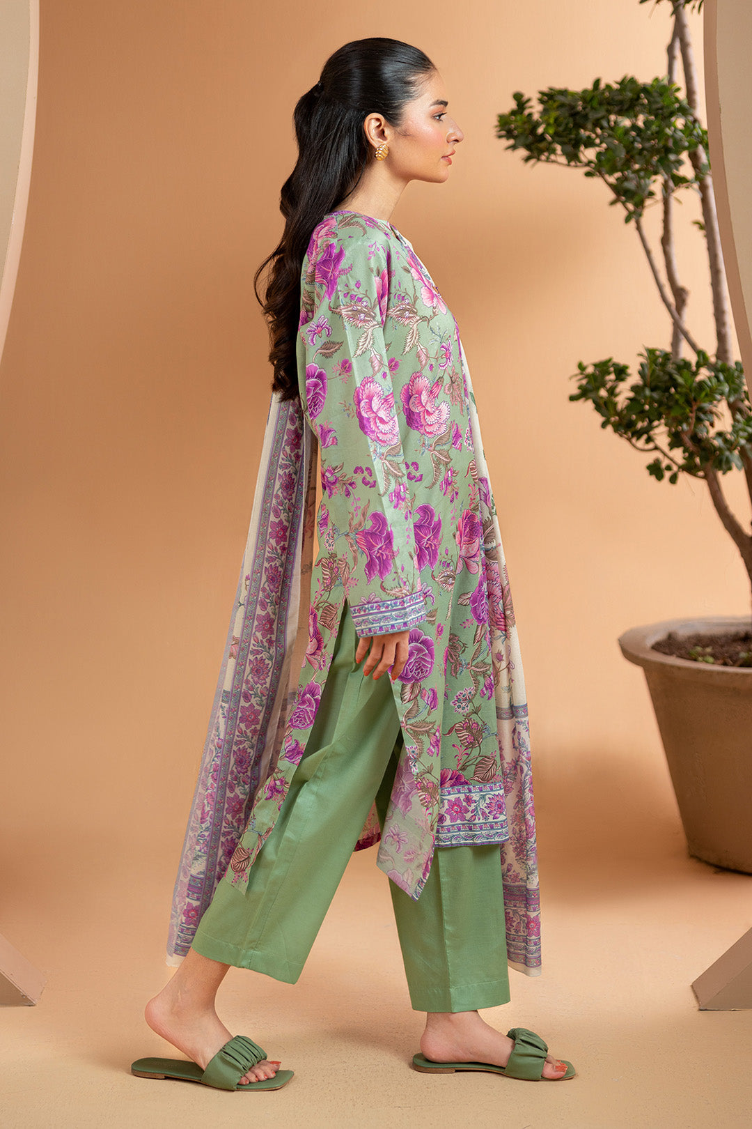 Kurta Dupatta Trouser - 2165