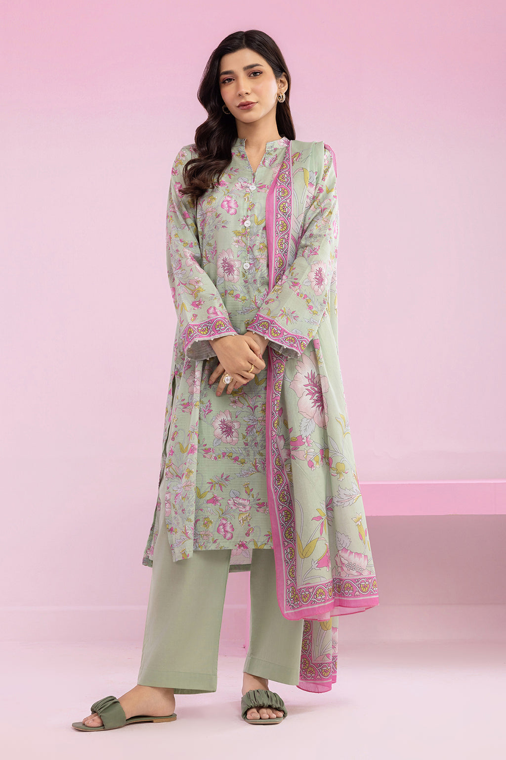 Kurta Dupatta Trouser - 2171
