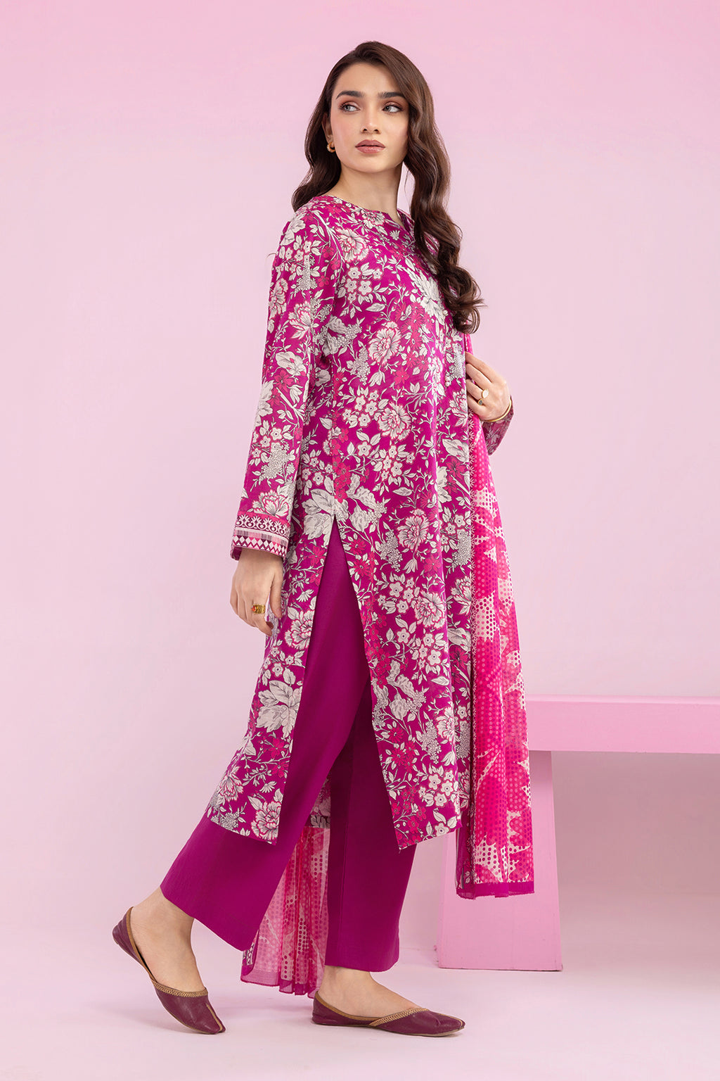 Kurta Dupatta Trouser - 2173
