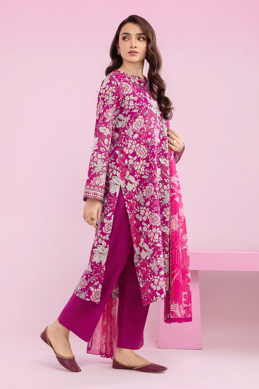 Kurta Dupatta Trouser - 2173