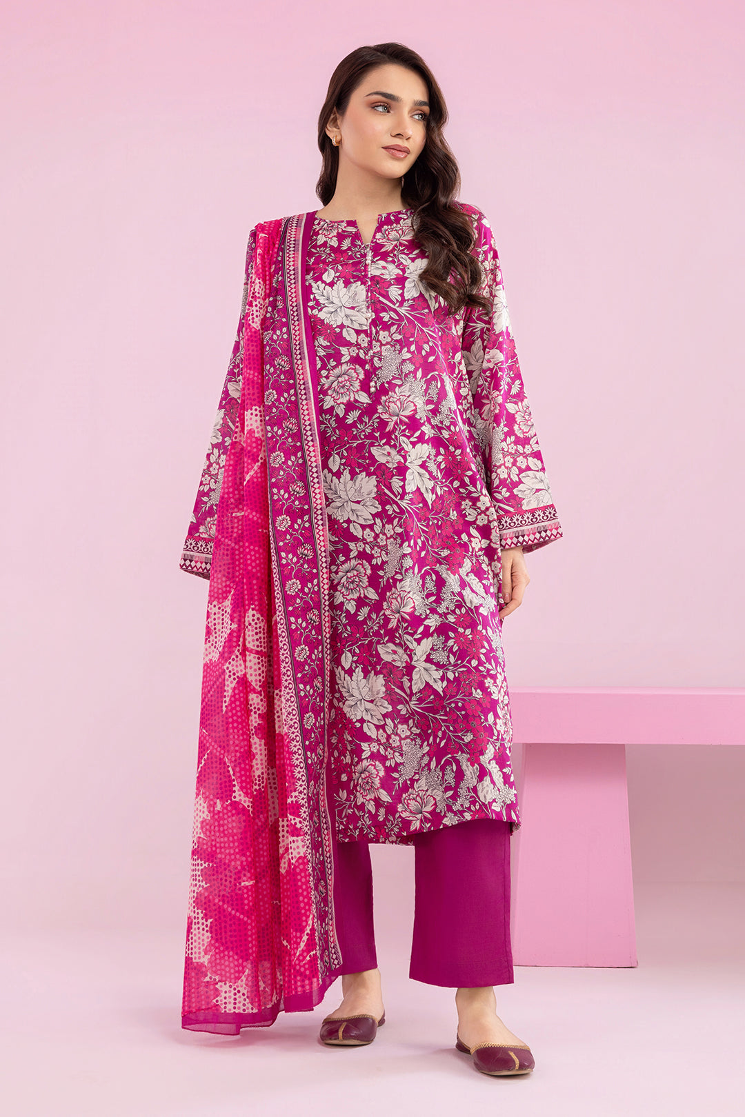 Kurta Dupatta Trouser - 2173