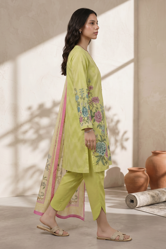 Kurta Dupatta Trouser - 2183