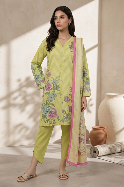 Kurta Dupatta Trouser - 2183