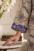 Embroidered Kurta Dupatta Trouser - 2186