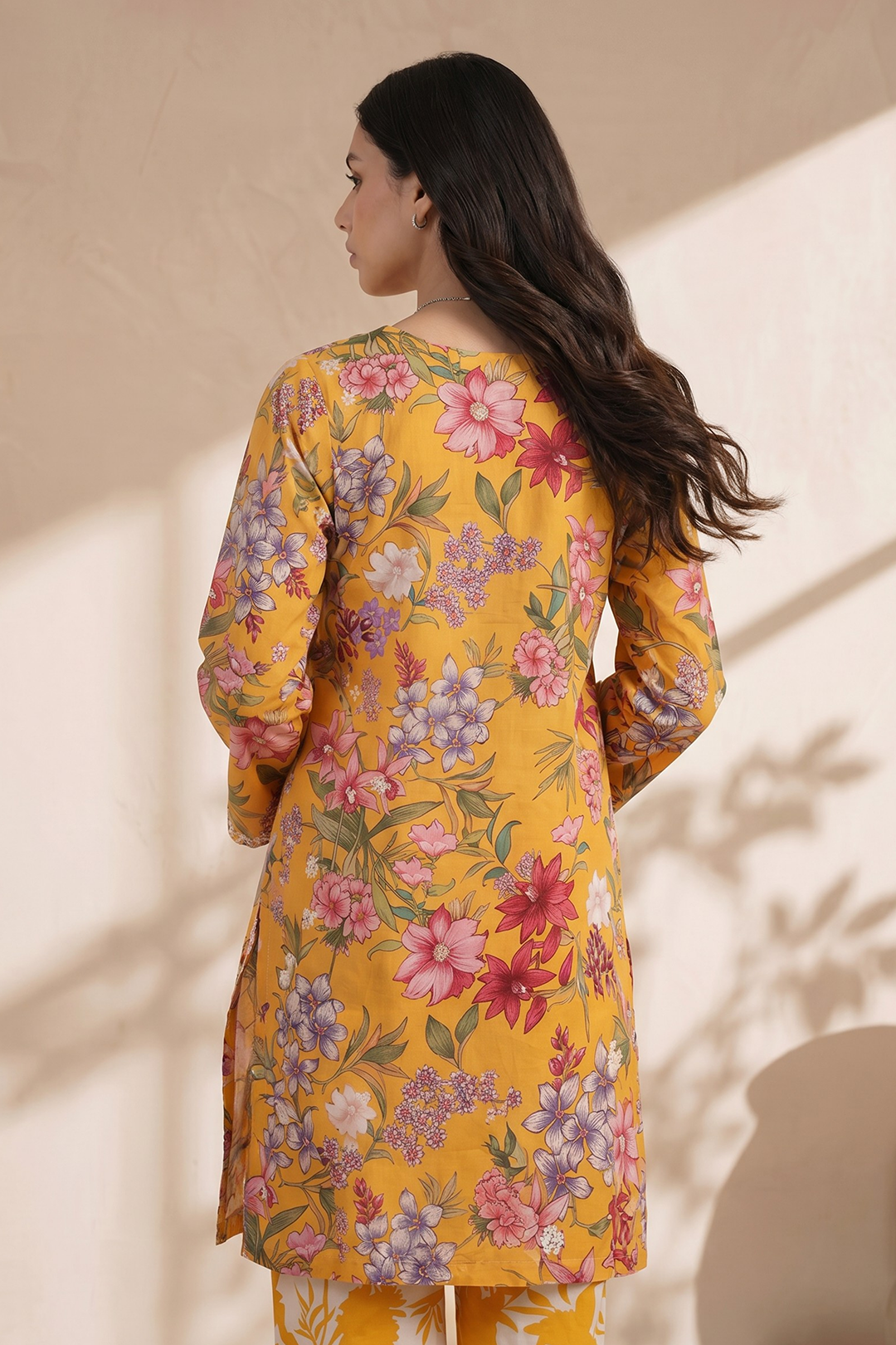 Embroidered Kurta Dupatta Trouser - 2187
